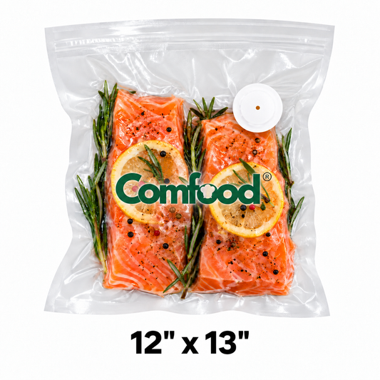 Pack de 30 bolsas largas Comfood para sellado al vacío